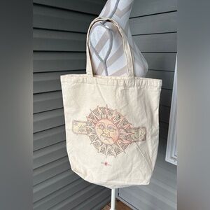 VTG Del Sol Tote Bag Star Moon 100% Cotton